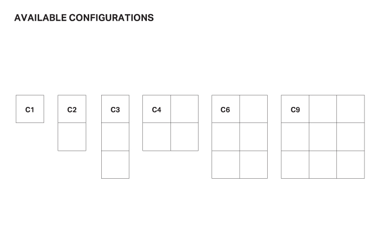 Aureled Configuration layout