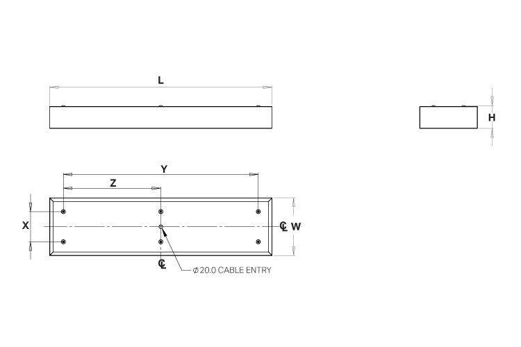 Surface Mount Kit Dimensions v1 060421