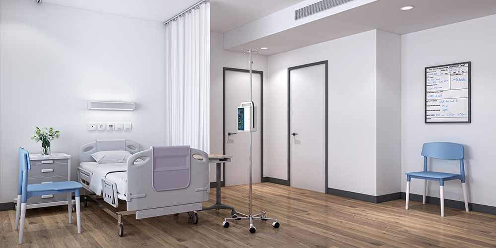Concava overbed patient room CAROUSEL